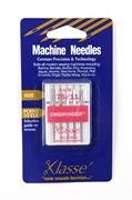 Embroidery Machine Needle, Size 75/11, Silver, 5 Pack